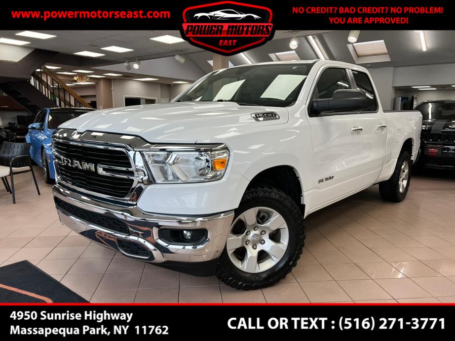 2019 Ram 1500 Big Horn/Lone Star 4x4 Quad Cab 6''4" Box, available for sale in Massapequa Park, New York | Power Motors East. Massapequa Park, New York