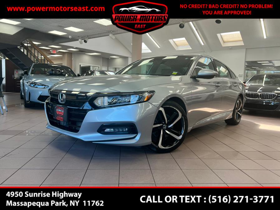 2019 Honda Accord Sedan Sport 1.5T CVT, available for sale in Massapequa Park, New York | Power Motors East. Massapequa Park, New York