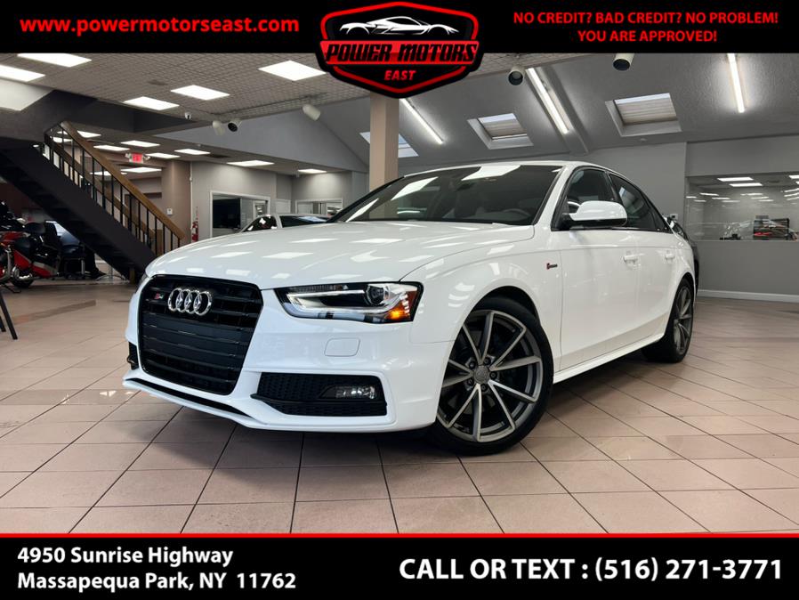 2016 Audi S4 4dr Sdn S Tronic Premium Plus, available for sale in Massapequa Park, New York | Power Motors East. Massapequa Park, New York