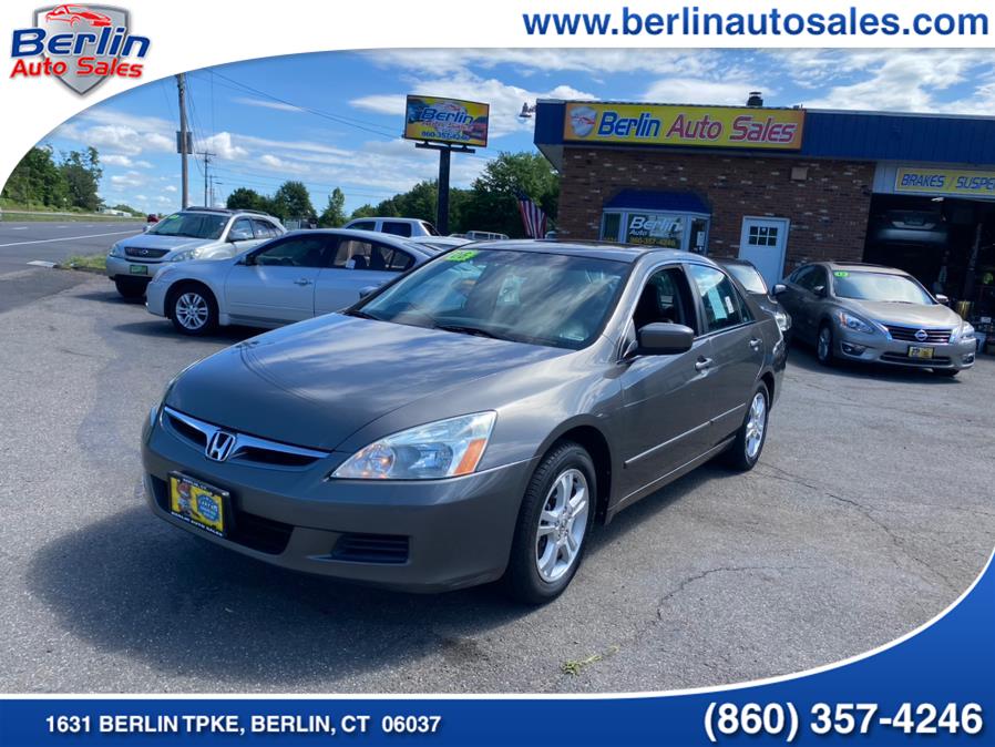 2006 Honda Accord Sdn EX-L AT, available for sale in Berlin, Connecticut | Berlin Auto Sales LLC. Berlin, Connecticut