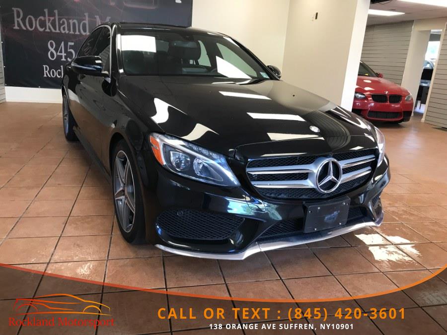 2016 Mercedes-Benz C-Class 4dr Sdn C300 Sport 4MATIC, available for sale in Suffern, New York | Rockland Motor Sport. Suffern, New York