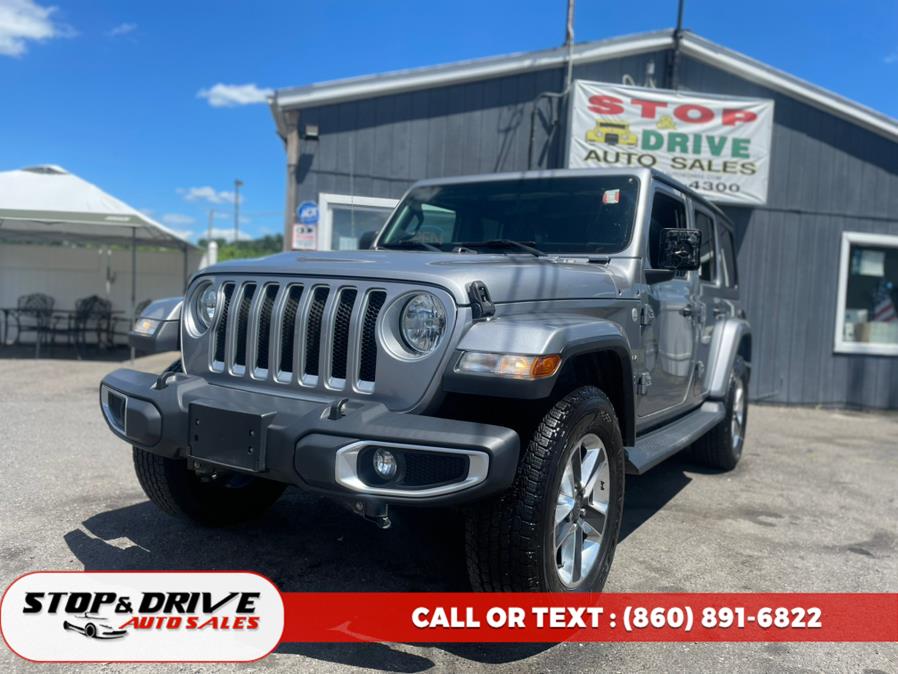 2018 Jeep Wrangler Unlimited Sahara 4x4, available for sale in East Windsor, Connecticut | Stop & Drive Auto Sales. East Windsor, Connecticut