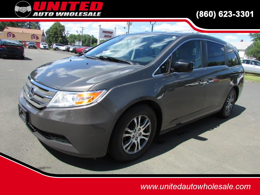 2013 Honda Odyssey 5dr EX-L, available for sale in East Windsor, Connecticut | United Auto Sales of E Windsor, Inc. East Windsor, Connecticut