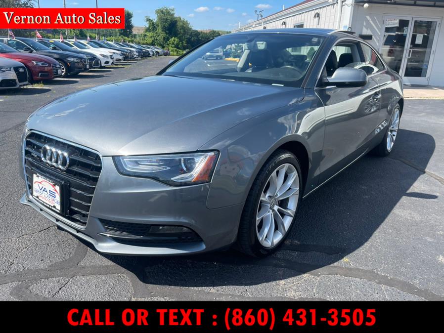 2013 Audi A5 2dr Cpe Auto quattro 2.0T Premium Plus, available for sale in Manchester, Connecticut | Vernon Auto Sale & Service. Manchester, Connecticut