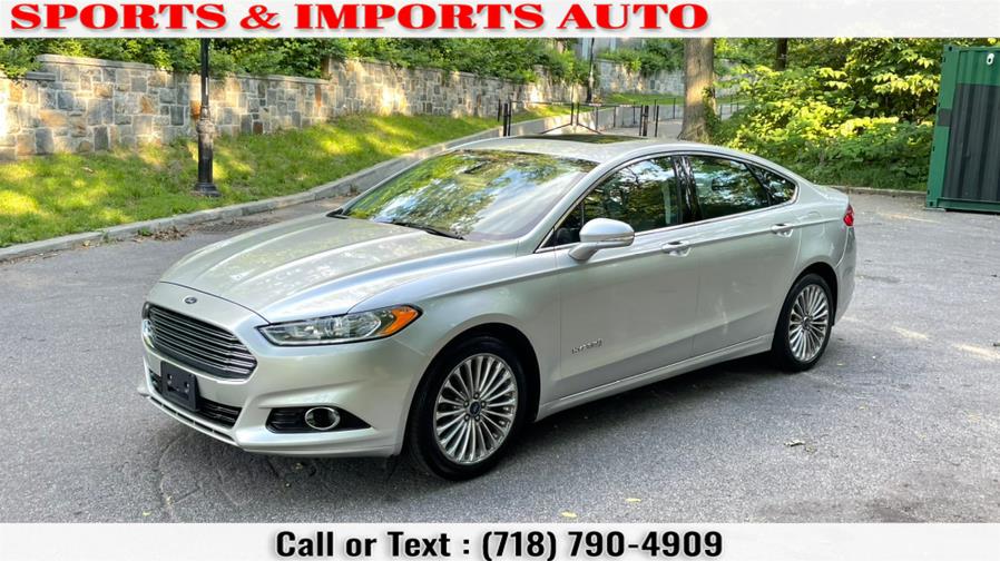 2013 Ford Fusion 4dr Sdn Titanium Hybrid FWD, available for sale in Brooklyn, New York | Sports & Imports Auto Inc. Brooklyn, New York
