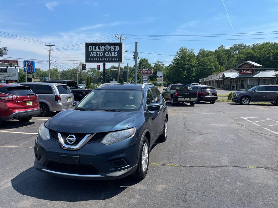 2015 Nissan Rogue AWD 4dr SV, available for sale in Vernon, Connecticut | TD Automotive Enterprises LLC DBA Diamond Auto Cars. Vernon, Connecticut