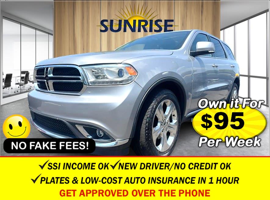 2014 Dodge Durango Limited, available for sale in Elmont, New York | Sunrise of Elmont. Elmont, New York