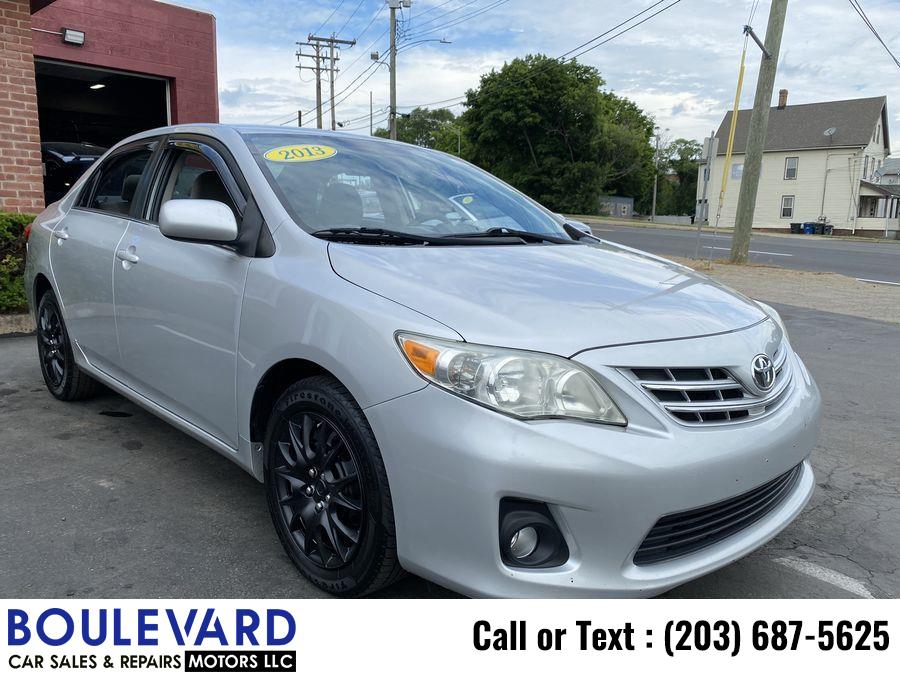 2013 Toyota Corolla L Sedan 4D, available for sale in New Haven, Connecticut | Boulevard Motors LLC. New Haven, Connecticut