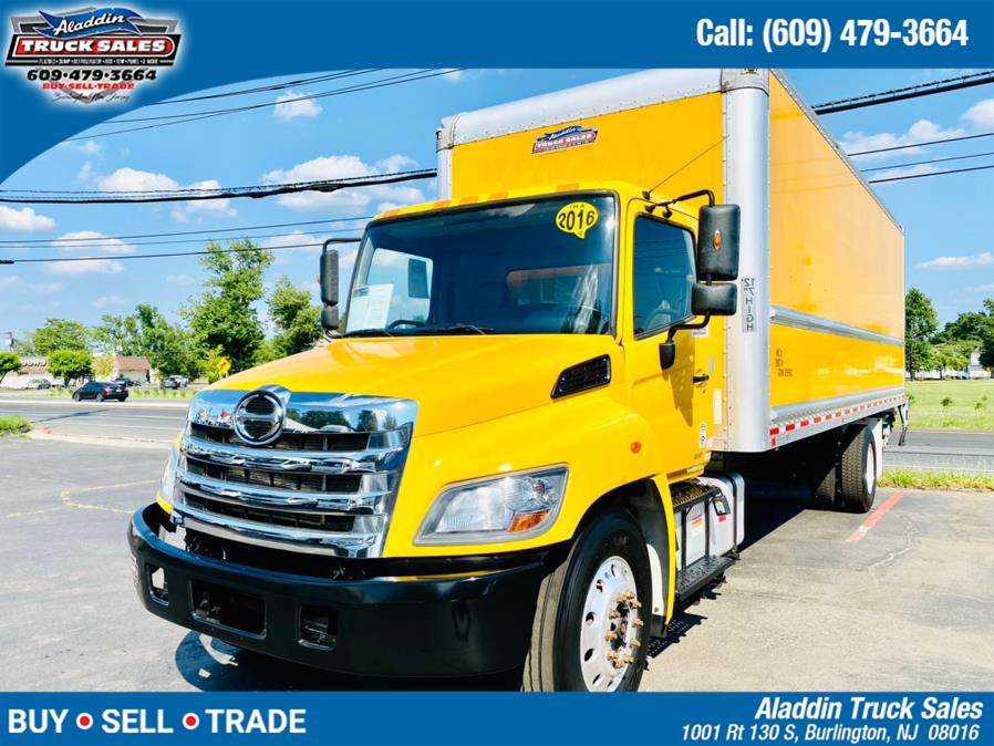 Used Hino 258/268 26 FT BOX 2016 | Aladdin Truck Sales. Burlington, New Jersey