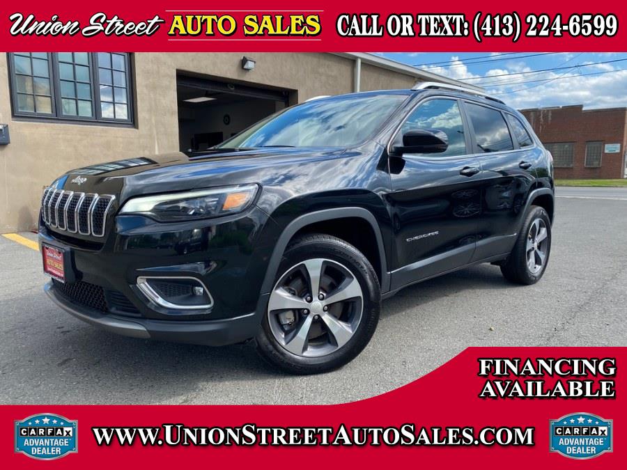 2019 Jeep Cherokee Limited 4x4, available for sale in West Springfield, Massachusetts | Union Street Auto Sales. West Springfield, Massachusetts
