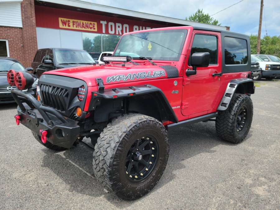 2008 Jeep Wrangler 4WD 2dr X Lifted Leather Hard Top Manual, available for sale in East Windsor, Connecticut | Toro Auto. East Windsor, Connecticut