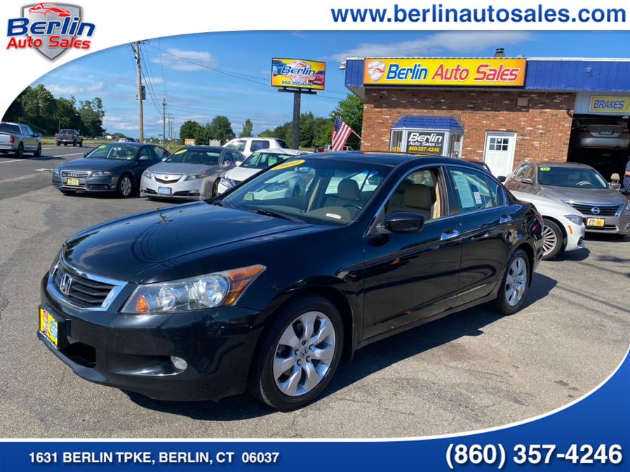 2010 Honda Accord Sdn 4dr V6 Auto EX-L w/Navi, available for sale in Berlin, Connecticut | Berlin Auto Sales LLC. Berlin, Connecticut