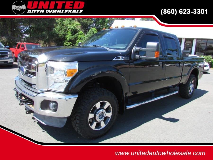 2012 Ford Super Duty F-250 SRW 4WD Crew Cab 156" Lariat, available for sale in East Windsor, Connecticut | United Auto Sales of E Windsor, Inc. East Windsor, Connecticut