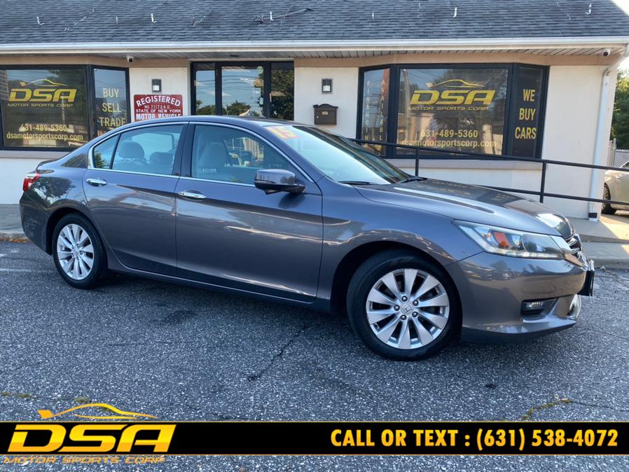 2015 Honda Accord Sedan 4dr V6 Auto EX-L, available for sale in Commack, New York | DSA Motor Sports Corp. Commack, New York