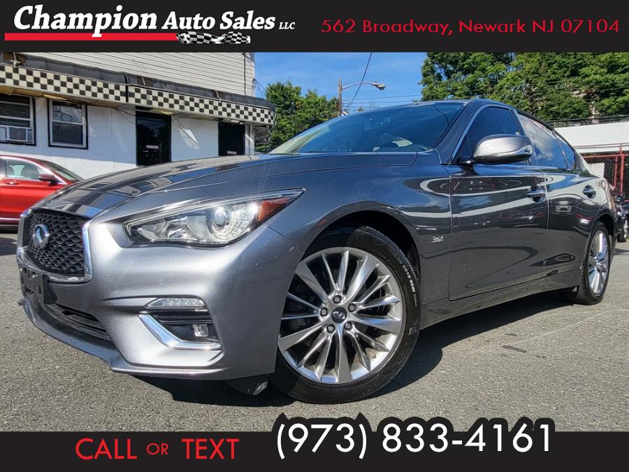 2018 INFINITI Q50 3.0t LUXE AWD, available for sale in Newark, New Jersey | Champion Auto Sales. Newark, New Jersey