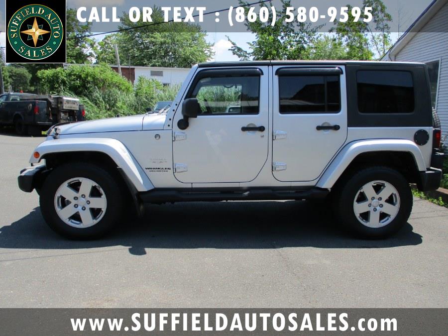 2008 Jeep Wrangler 4WD 4dr Unlimited Sahara, available for sale in Suffield, Connecticut | Suffield Auto LLC. Suffield, Connecticut