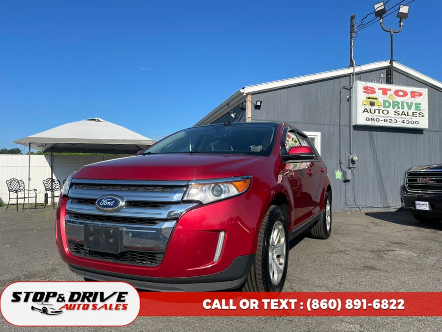 2012 Ford Edge 4dr SEL AWD, available for sale in East Windsor, Connecticut | Stop & Drive Auto Sales. East Windsor, Connecticut