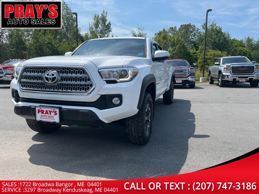 2017 Toyota Tacoma TRD Off Road Double Cab 6'' Bed V6 4x4 AT (Natl), available for sale in Bangor , Maine | Pray's Auto Sales . Bangor , Maine