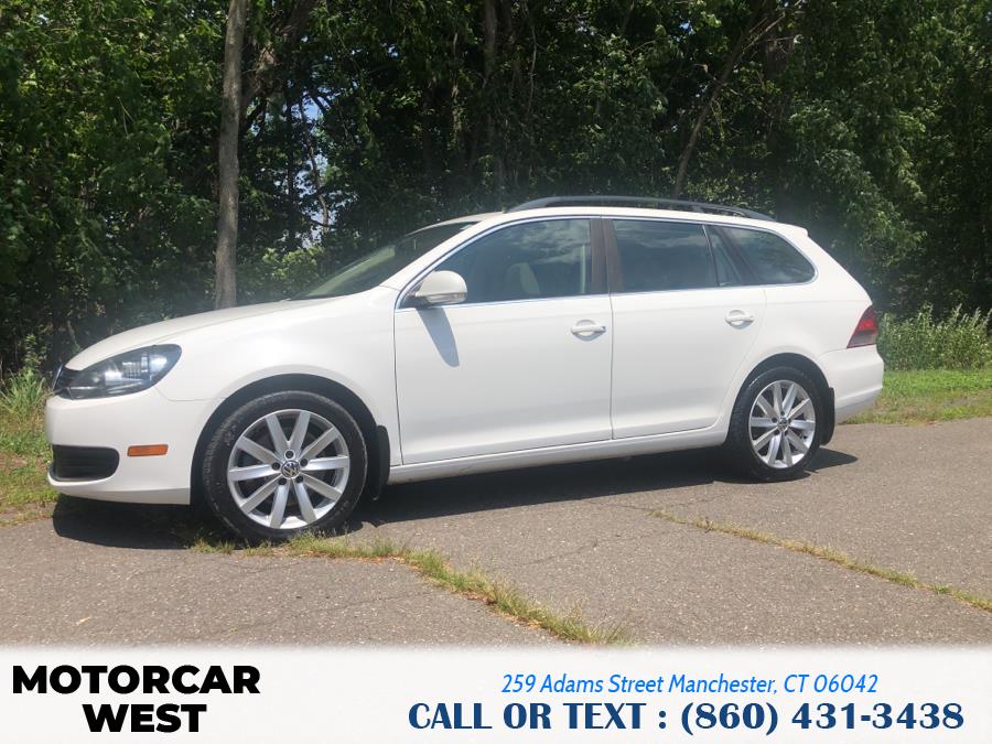 2012 Volkswagen Jetta SportWagen 4dr DSG TDI w/Sunroof, available for sale in Manchester, Connecticut | Motorcar West. Manchester, Connecticut