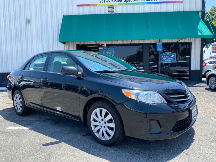 2013 Toyota Corolla 4dr Sdn Auto LE, available for sale in Corona, California | Spectrum Motors. Corona, California