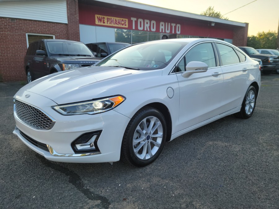 2020 Ford Fusion Plug-In Hybrid Titanium FWD Loaded, available for sale in East Windsor, Connecticut | Toro Auto. East Windsor, Connecticut