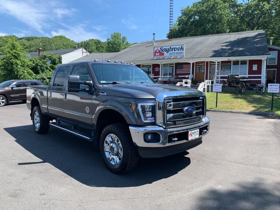 2015 Ford Super Duty F-350 SRW 4WD Crew Cab 172" Lariat, available for sale in Old Saybrook, Connecticut | Saybrook Auto Barn. Old Saybrook, Connecticut