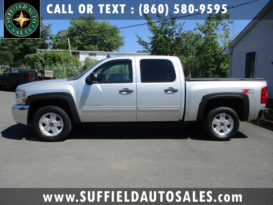 2012 Chevrolet Silverado 1500 4WD Crew Cab 143.5" LT, available for sale in Suffield, Connecticut | Suffield Auto LLC. Suffield, Connecticut