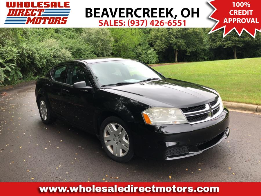 2012 Dodge Avenger 4dr Sdn SE, available for sale in Beavercreek, Ohio | Wholesale Direct Motors. Beavercreek, Ohio