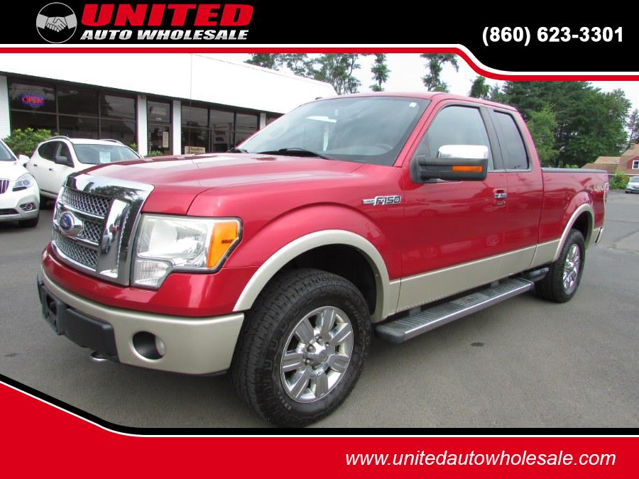 2010 Ford F-150 4WD SuperCab 145" Lariat, available for sale in East Windsor, Connecticut | United Auto Sales of E Windsor, Inc. East Windsor, Connecticut