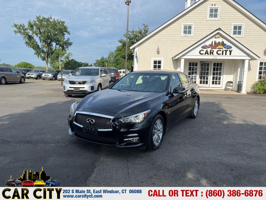 2016 INFINITI Q50 4dr Sdn 2.0t Premium AWD, available for sale in East Windsor, Connecticut | Car City LLC. East Windsor, Connecticut