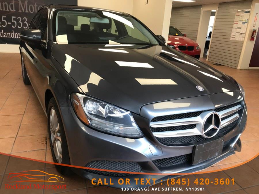 2016 Mercedes-Benz C-Class 4dr Sdn C 300 Sport 4MATIC, available for sale in Suffern, New York | Rockland Motor Sport. Suffern, New York