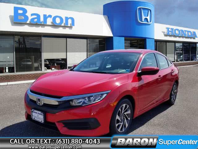 2017 Honda Civic Sedan EX, available for sale in Patchogue, New York | Baron Supercenter. Patchogue, New York