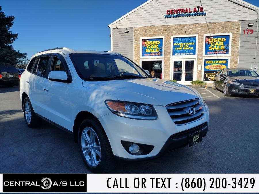 2012 Hyundai Santa Fe AWD 4dr V6 Limited, available for sale in East Windsor, Connecticut | Central A/S LLC. East Windsor, Connecticut