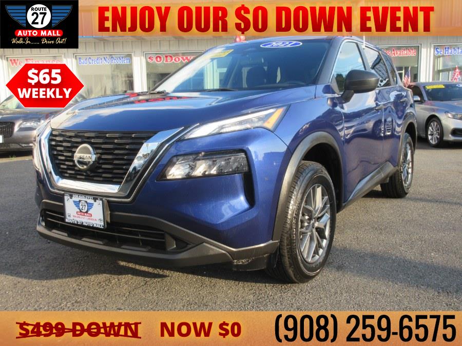 2021 Nissan Rogue FWD S, available for sale in Linden, New Jersey | Route 27 Auto Mall. Linden, New Jersey