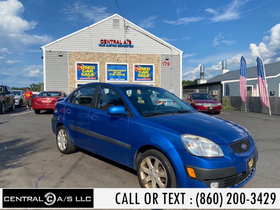 2009 Kia Rio 4dr Sdn Auto sx, available for sale in East Windsor, Connecticut | Central A/S LLC. East Windsor, Connecticut