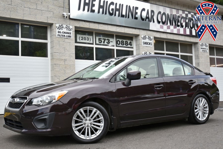 2012 Subaru Impreza Sedan 4dr Auto 2.0i Premium, available for sale in Waterbury, Connecticut | Highline Car Connection. Waterbury, Connecticut