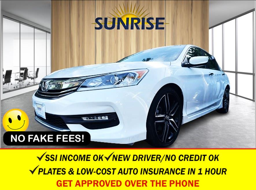 2017 Honda Accord Sport CVT w/Honda Sensing, available for sale in Rosedale, New York | Sunrise Auto Sales. Rosedale, New York