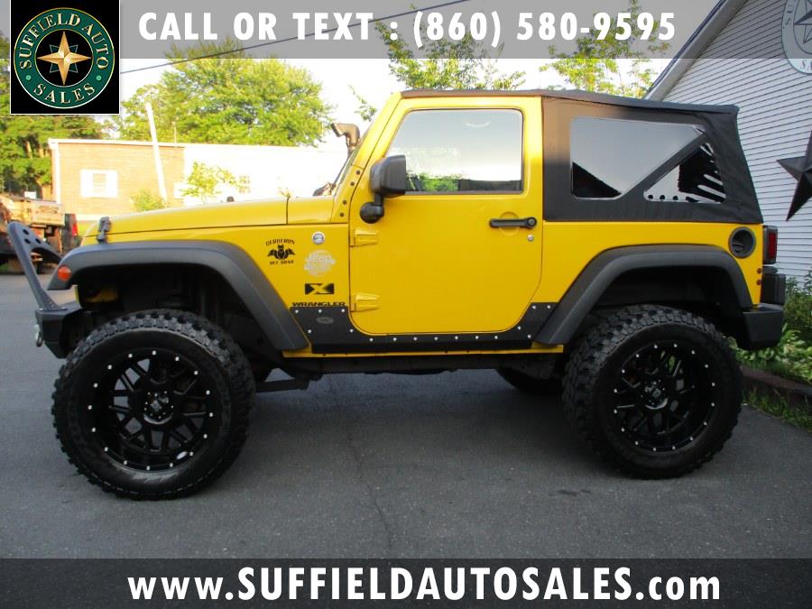 2008 Jeep Wrangler 4WD 2dr X, available for sale in Suffield, Connecticut | Suffield Auto LLC. Suffield, Connecticut