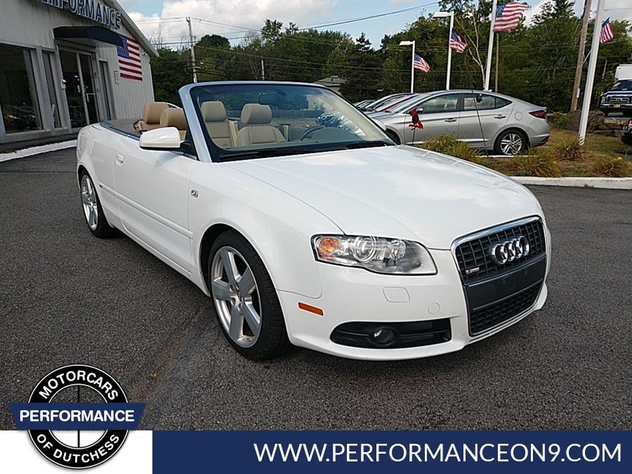 2009 Audi A4 2dr Cabriolet CVT 2.0T FrontTrak SE *Ltd Avail*, available for sale in Wappingers Falls, New York | Performance Motor Cars. Wappingers Falls, New York
