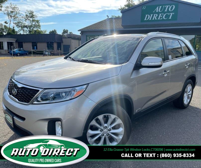 2015 Kia Sorento AWD 4dr V6 EX, available for sale in Windsor Locks, Connecticut | Auto Direct LLC. Windsor Locks, Connecticut