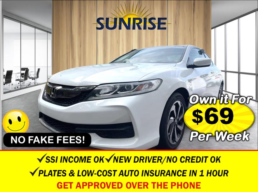 2016 Honda Accord Coupe LX-S. LOW MILES!, available for sale in Rosedale, New York | Sunrise Auto Sales. Rosedale, New York