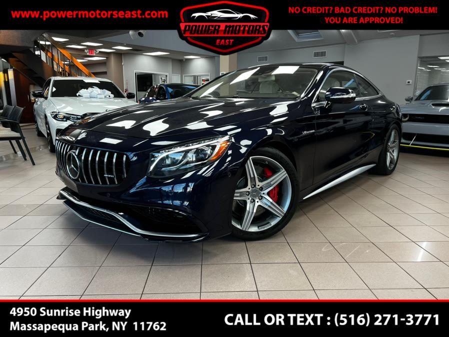 2015 Mercedes-Benz S-Class 2dr Cpe S63 AMG 4MATIC, available for sale in Massapequa Park, New York | Power Motors East. Massapequa Park, New York