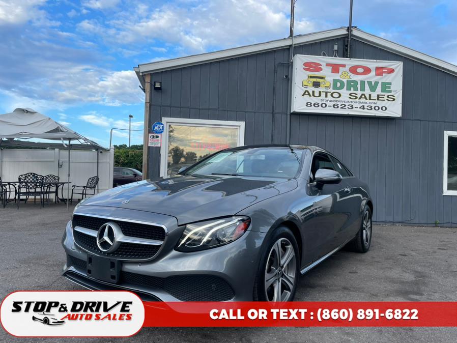 2018 Mercedes-Benz E-Class E 400 4MATIC Coupe, available for sale in East Windsor, Connecticut | Stop & Drive Auto Sales. East Windsor, Connecticut