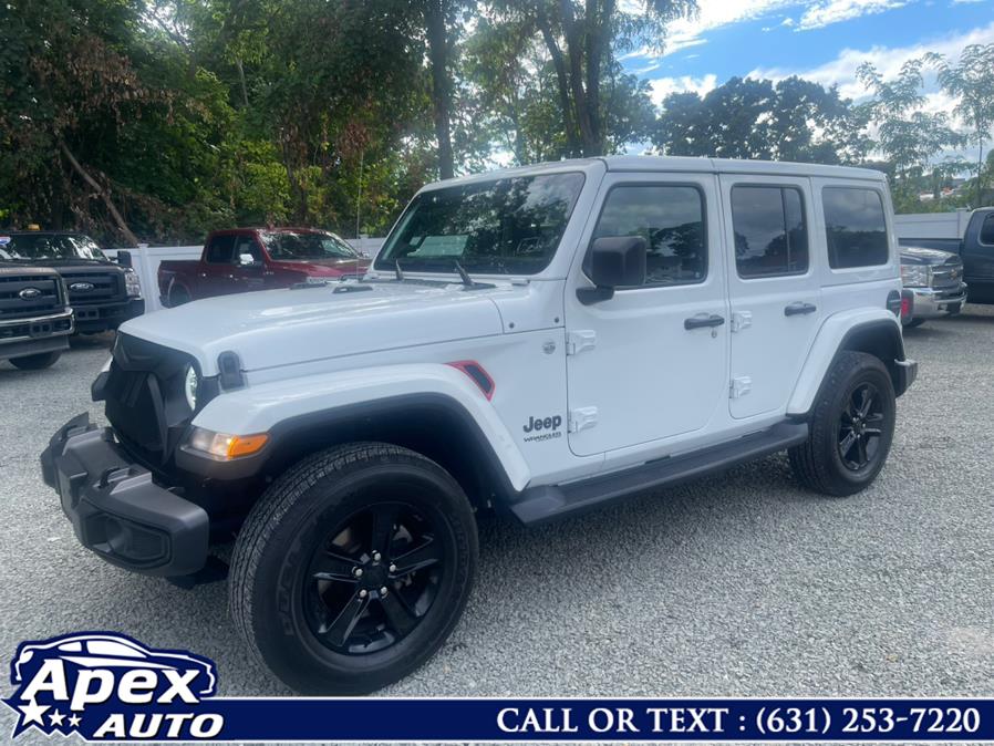 2020 Jeep Wrangler Unlimited Sahara 4x4, available for sale in Selden, New York | Apex Auto. Selden, New York