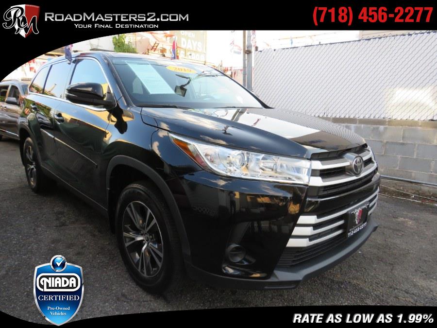 2019 Toyota Highlander LE AWD 7 Passenger, available for sale in Middle Village, New York | Road Masters II INC. Middle Village, New York