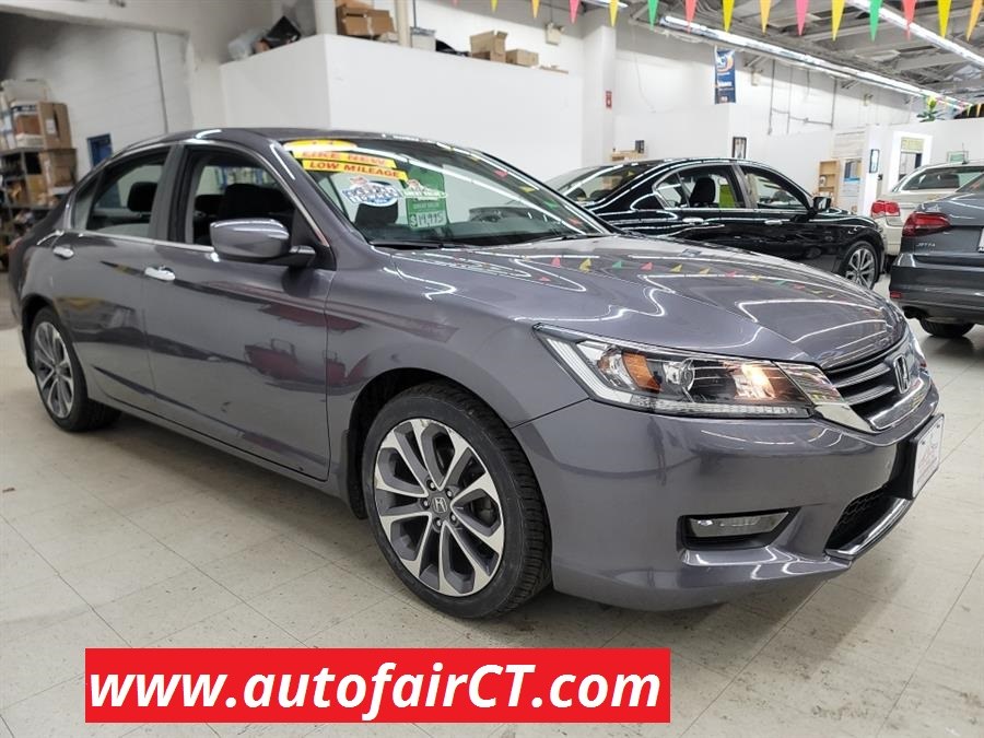 2014 Honda Accord Sedan 4dr I4 CVT Sport, available for sale in West Haven, Connecticut | Auto Fair Inc.. West Haven, Connecticut