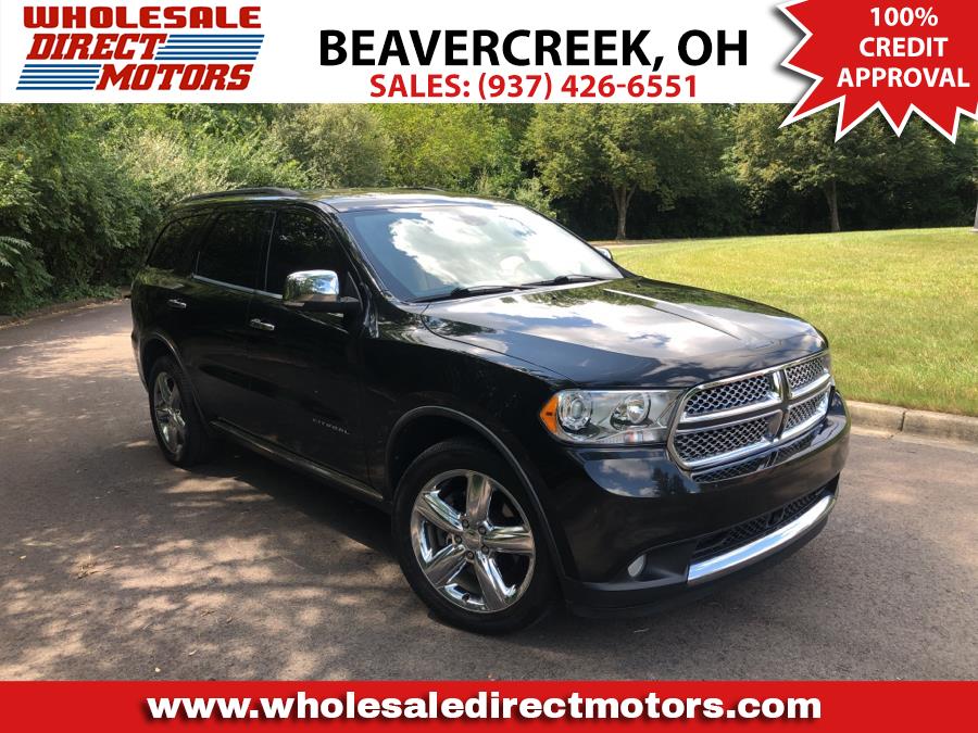 2012 Dodge Durango AWD 4dr Citadel, available for sale in Beavercreek, Ohio | Wholesale Direct Motors. Beavercreek, Ohio