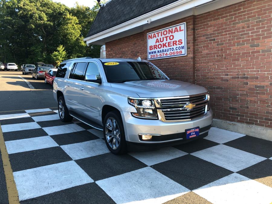 2015 Chevrolet Suburban 4WD 4dr LTZ, available for sale in Waterbury, Connecticut | National Auto Brokers, Inc.. Waterbury, Connecticut