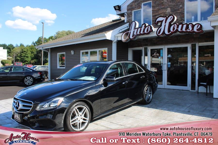 2016 Mercedes-Benz E-Class 4dr Sdn E 350 Sport 4MATIC, available for sale in Plantsville, Connecticut | Auto House of Luxury. Plantsville, Connecticut