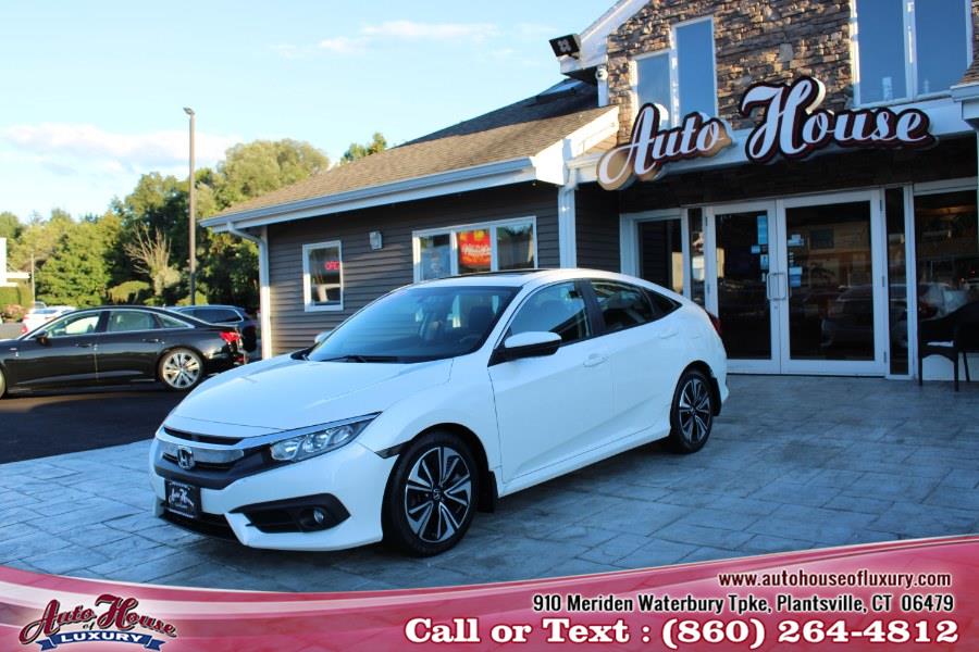 2016 Honda Civic Sedan 4dr CVT EX-T, available for sale in Plantsville, Connecticut | Auto House of Luxury. Plantsville, Connecticut